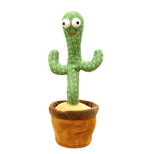 Rechargeable Dancing and Singing Cactus Plush Toy