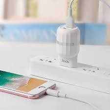 Hoco 12W Wall charger Wisdom EU dual USB charging adapter c41a