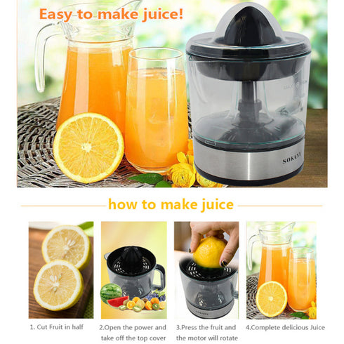 700ml Sokany Citrus Juicer JE-623D