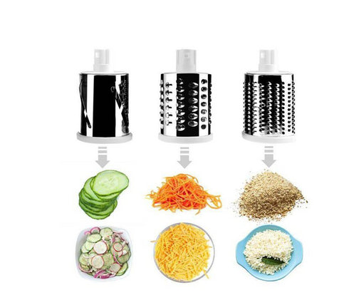 Multifunctional Tabletop Drum Grater