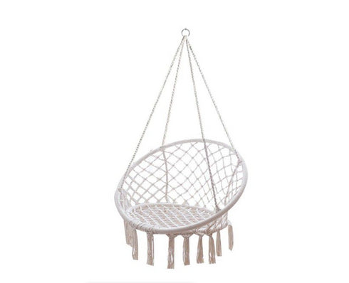 Hanging Macramé Chair Hammock