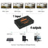 4K 4 port hdmi Splitter - 1 to 4 Port HDMI Splitter 4K Adapter Converter for HDTV, 3D, TV, PC