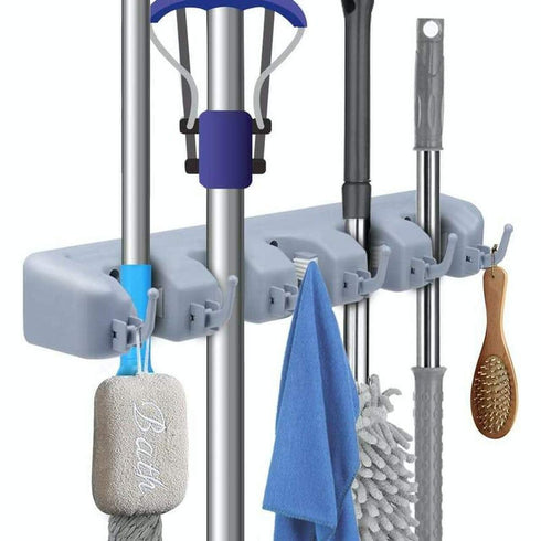 5 Compartment Broom Holder