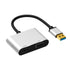 USB 3.0 To HDMI/VGA Adapter - Silver