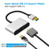 USB 3.0 To HDMI/VGA Adapter - Silver