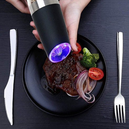 Gravity Electric Automatic Salt & Pepper Grinder