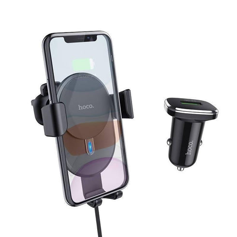 Hoco Wireless Fast Charging car holder Cw25