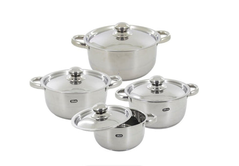 8 Pcs Dolphin Princess Cookware Set With Stainless Steel Cover