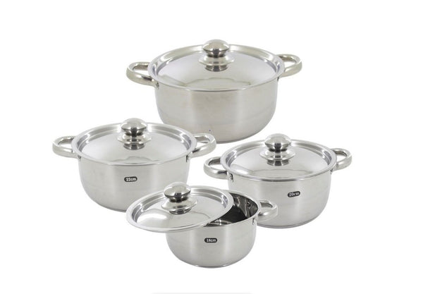 8 Pcs Dolphin Princess Cookware Set With Stainless Steel Cover - WooTech Online Shopping In SA