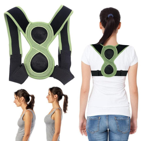 8 Shaped Posture Corrector Upper Back Brace Support