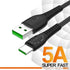 Moxom super fast cable 5a cc-80 black