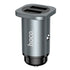 Hoco Nz4 24W Car charger - 2Usb + Iphone cable (1M)