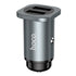 Hoco Nz4 24W Car charger - 2Usb + Micro USB Cable (1M)