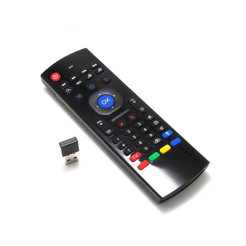 Wireless Air Mouse Keyboard Remote For TV , Ps , Pc , Media Player
