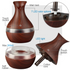 300ml Ultrasonic USB Humidifier Dark Brown