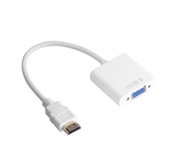 Hdmi to Vga Cable Adapter - White
