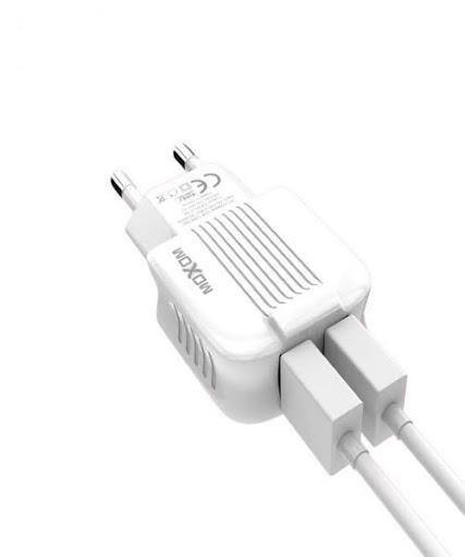 Moxom home charger with cable kh-47 white - WooTech Online Shopping