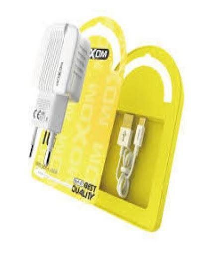Moxom home charger with cable kh-47 white - WooTech Online Shopping