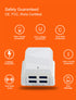 Moxom Smart IC 4 USB Port AUTO ID 4.4A Wall phone Charger Kh-40y