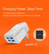 Moxom Smart IC 4 USB Port AUTO ID 4.4A Wall phone Charger Kh-40y