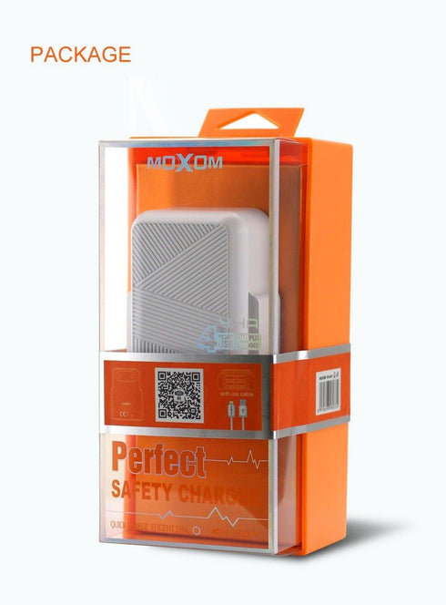 Moxom Smart IC 4 USB Port AUTO ID 4.4A Wall phone Charger Kh-40y