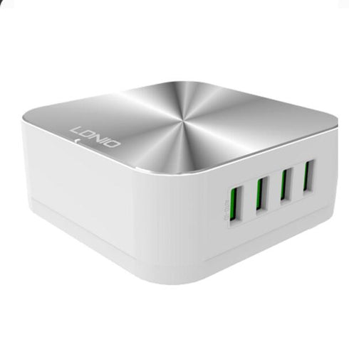 Ldnio A8101 - 8 USB Port Charger - For Mobile Phone Quick Charge 3.0 - Rose Gold