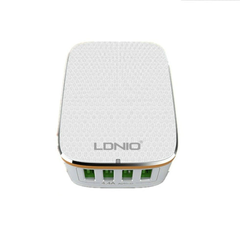LDNIO 4 Port Travel Charger - White (A4404)