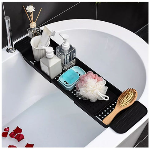 Multi-Purpose Tray Organizer with Extending Sides - Black RV-41