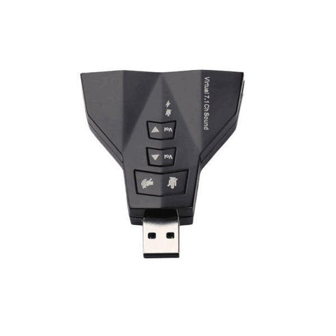 USB Sound Card Adapter Virtual 7.1 Channel - 4port