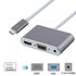 Type-C to HDMI / VGA /Audio / USB3.0 - 5 In 1 Usb C To Hdmi Adapter 4K