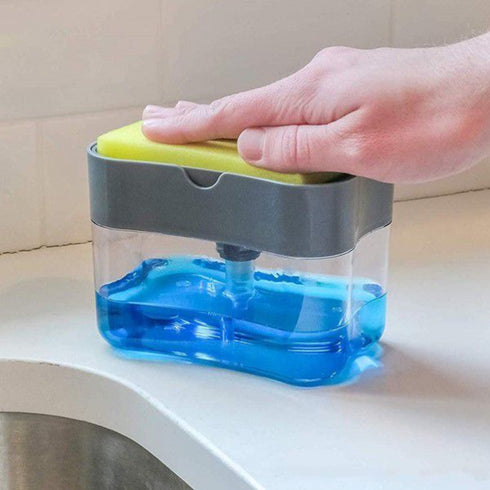 Soap Pump & Sponge Caddy