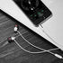 hoco ariose universal earphones with mic m28 white