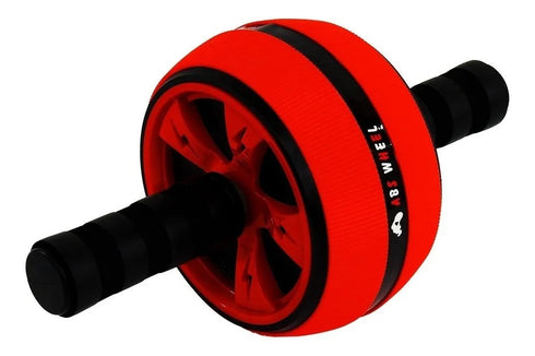 ABS Abdominal Silent Wheel Roller With Mat - WooTech Online Shopping In SA