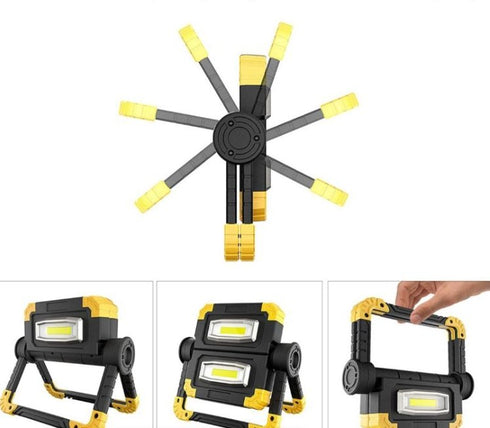 Adjustable Foldable Double Outdoor Floodlight_ AB-Z994