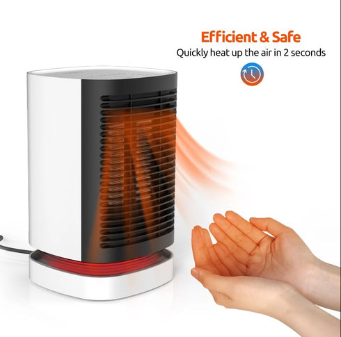 Andowl Q-NF002 Portable Mini Electric Heater - 950W