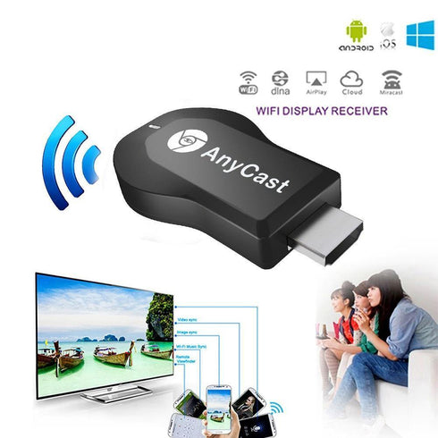 Anycast M4 Plus HDMI TV Stick WiFi Display Dongle Receiver for iOS Android