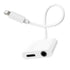 Audio converter for Lightning to Lightning + 3.5mm