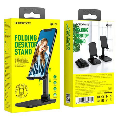 Borofone BH27 120° Angle Adjustment Folding Desktop Stand