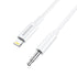 Borofone BL9 Lightning to Audio Conversion Cable 1m - White