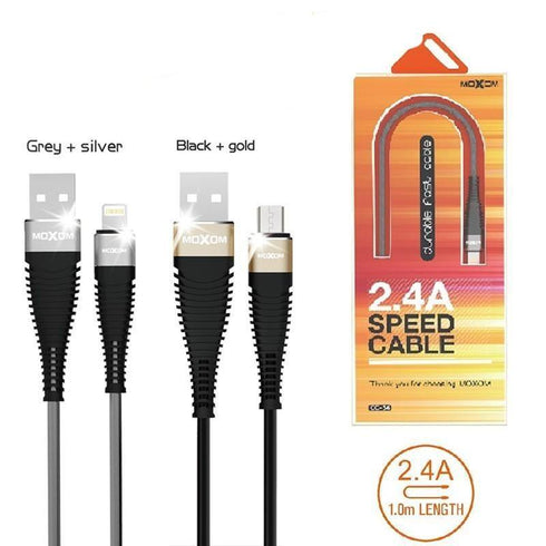 Moxom 2.4a speed cable cc-34 black