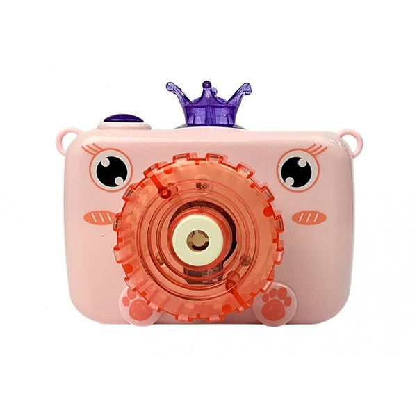 Colorful Bubble Making Camera For Kids - Pink - WooTech Online Shopping In SA