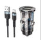 DZ3 Car Charger Set 2USB 2.4A Car Charger Set With Micro Cable