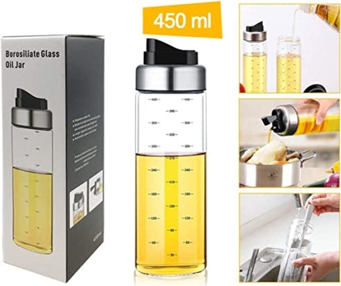 450ML Glass Oil Dispensing Bottle