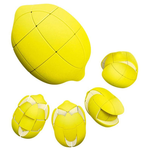 Lemon Shape Rubik's Cube Toy For Kids