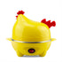 Woo Chicken Shape 7 Egg Boiler - Yellow