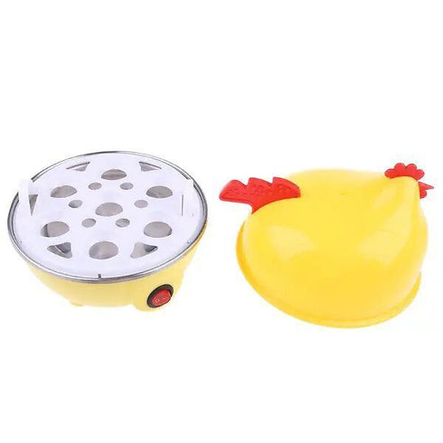 Woo Chicken Shape 7 Egg Boiler - Yellow