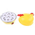 Woo Chicken Shape 7 Egg Boiler - Yellow