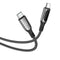 Fast Charging Data USB Type-C to Type-C Cable Charging Power Display S51
