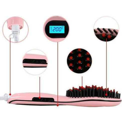 Fast Electric Hair Straightener - WooTech Online Shopping In SA