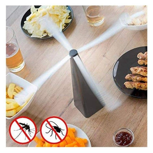 Chemical Free Set of 8 Fly Repellant Fan